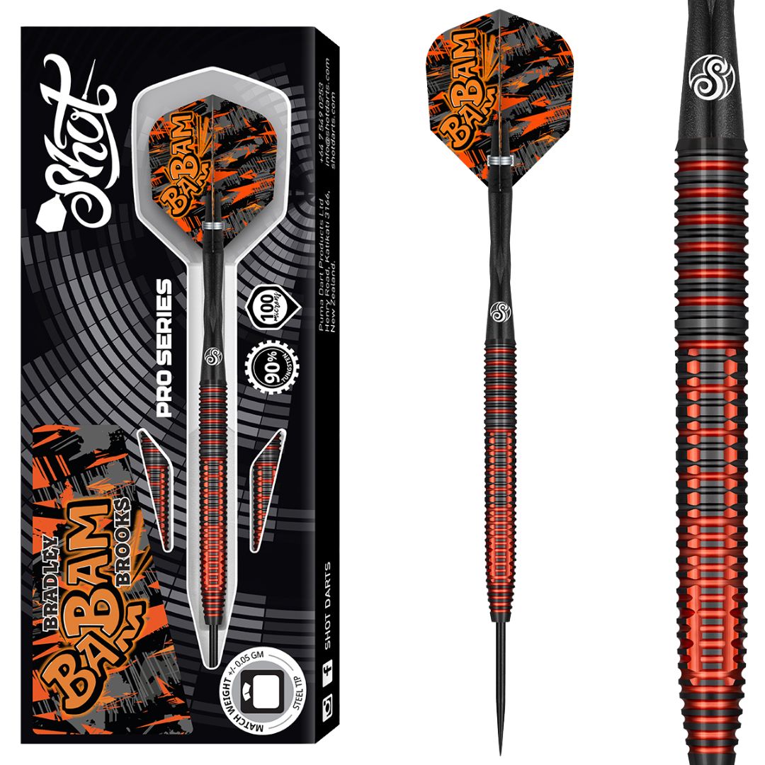 Shot Bradley Brooks 90 Steeltip Total
