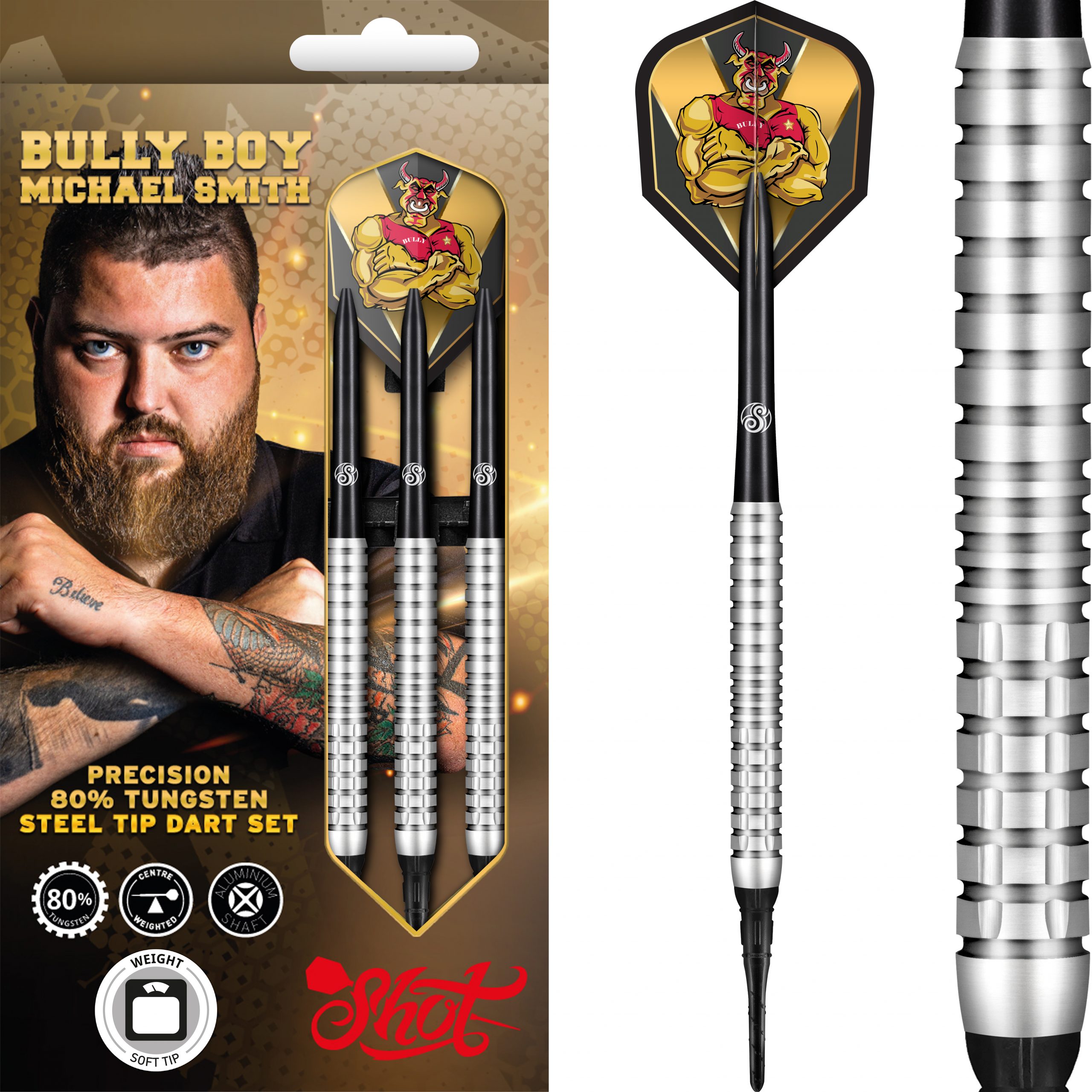 Shot Michael Smith Precision Softtip Total-1