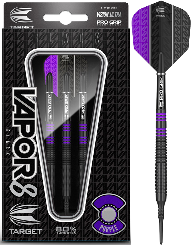 Target Softtip Vapor8 Black Purple Total