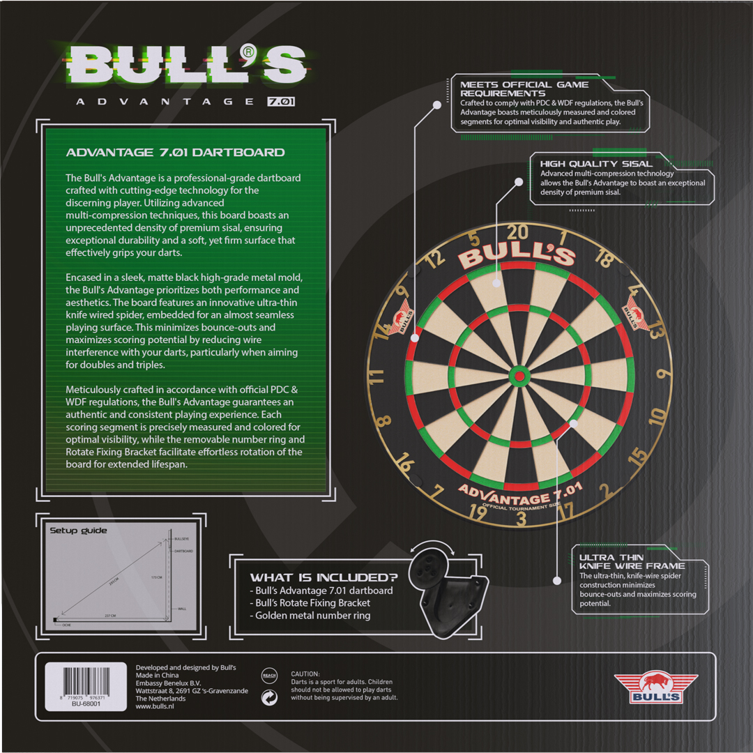 Bulls Advantage 701 - Package Back