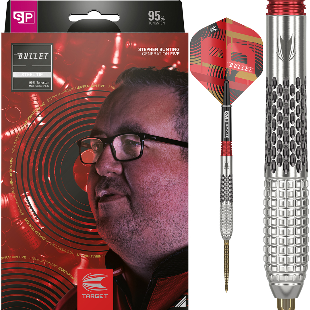 Target Steeltip Stephen Bunting G5 90 Swiss Total