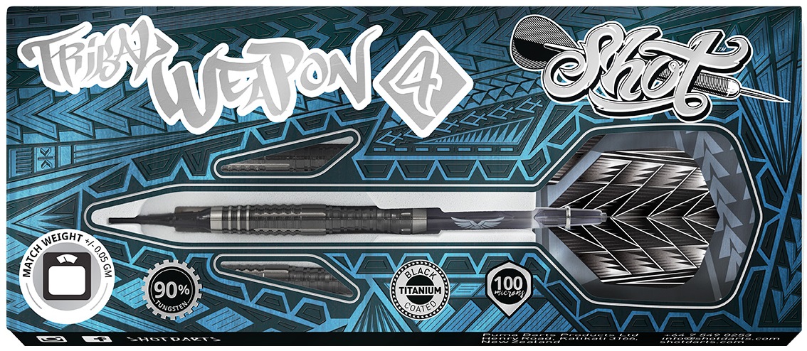 Shot Softtip Tribal Weapon 4 Package Outer